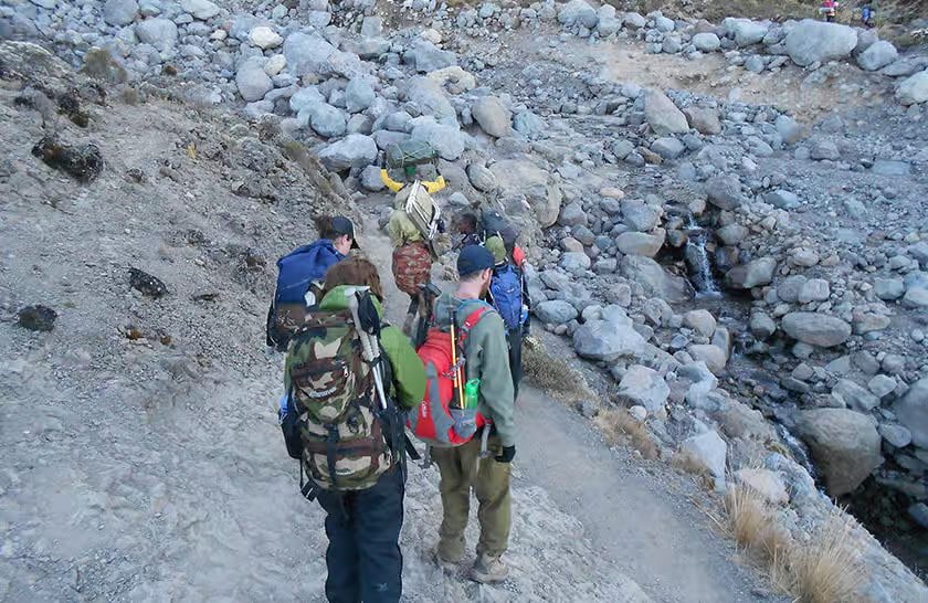 Umbwe Route Climb